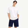 CAMISETA BLANCA SEMI OVERSIZE 220 G